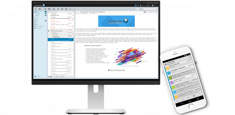 roundcube-k9mail-zaclys open source mail